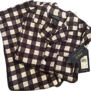 *BRAND NEW* Polo Ralph Lauren Size Small Long Sleeve Shirt & Pants PJ Set
